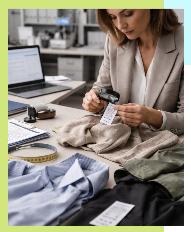 Сертификация одежды и текстиля в Новошахтинске, быстрая экспертиза