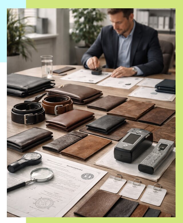 Сертификация кожаных изделий в Новошахтинске от 12499 р. | Алешин-Нвш