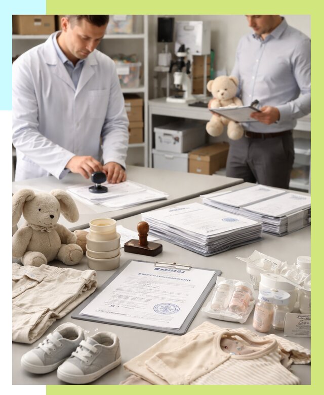 Сертификация детских товаров в Новошахтинске от 15624 р. | Алешин-Нвш