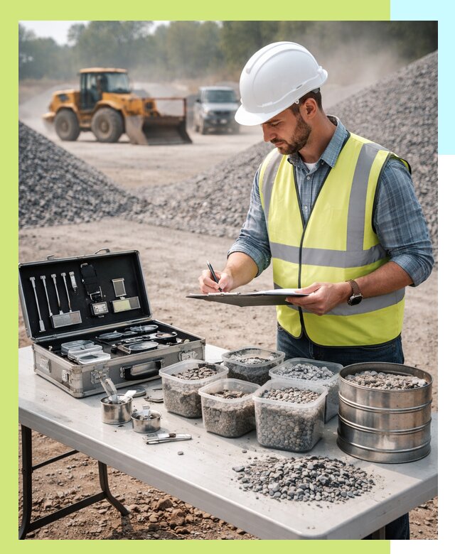 Сертификация щебня в Новошахтинске по ГОСТу и техническим требованиям