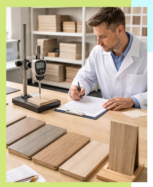 Сертификация ламината с испытаниями и оформлением документов в Новошахтинске