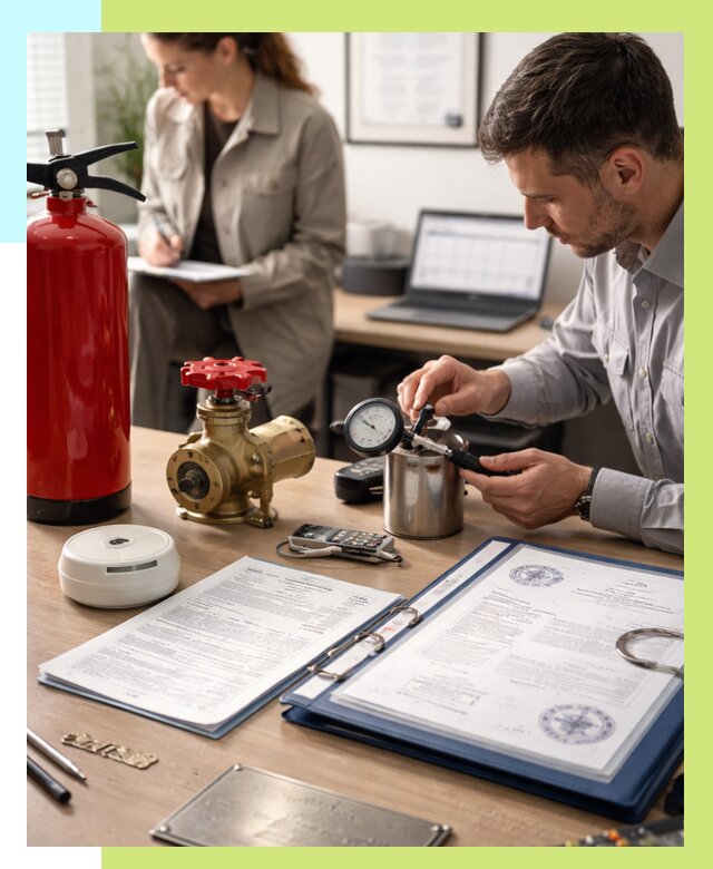 Сертификация пожарного оборудования в Новошахтинске от 15624 р.|Алешин-Нвш