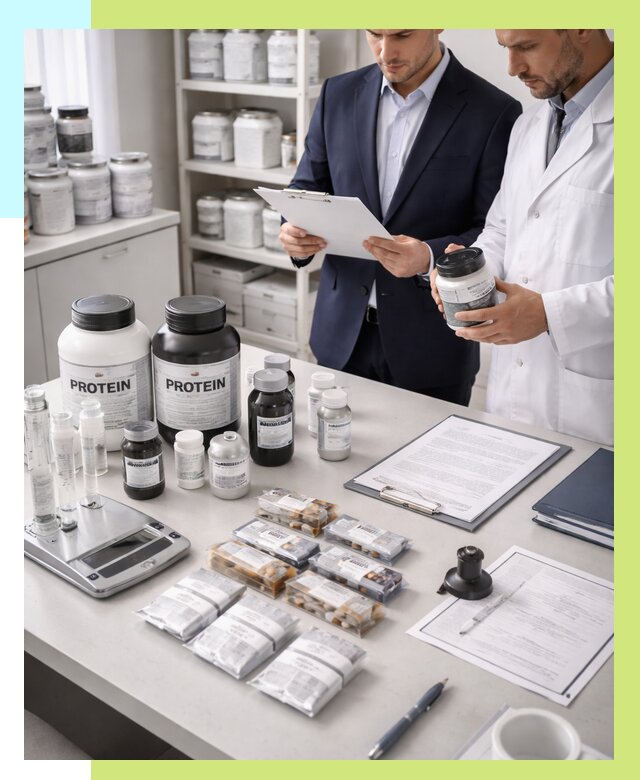 Сертификация спортивного питания в Новошахтинске от 15624 р., Алешин-Нвш