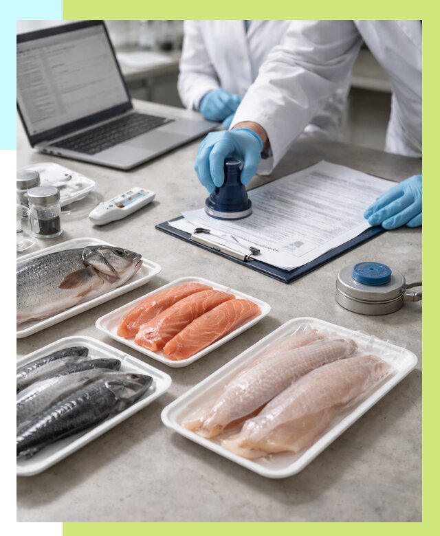Сертификация рыбы и сертификат в Новошахтинске от 15624 р. | Алешин-Нвш