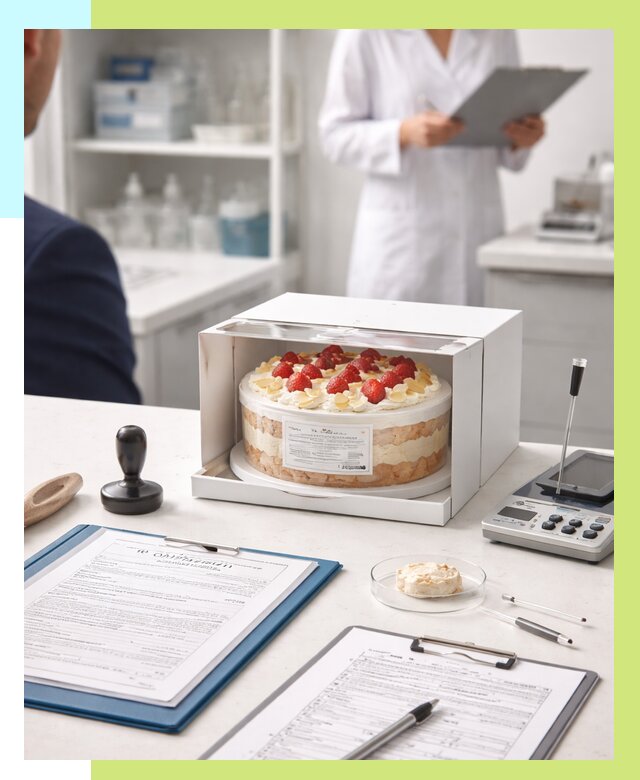 Сертификация тортов в Новошахтинске от 9374 р. заказать | Алешин-Нвш