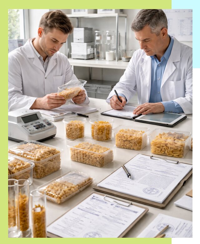 Сертификация макаронных изделий и технологической документации в Новошахтинске