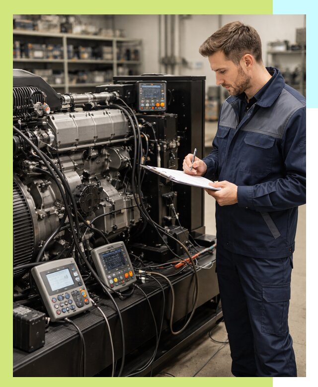 Сертификация дизельных генераторов и их оборудования в Новошахтинске