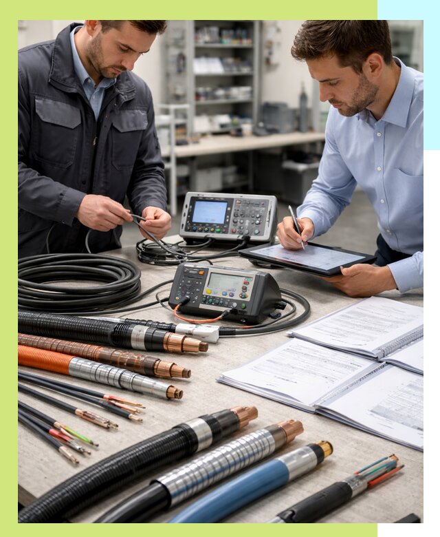 Сертификация кабеля и электропроводки в Новошахтинске под ключ