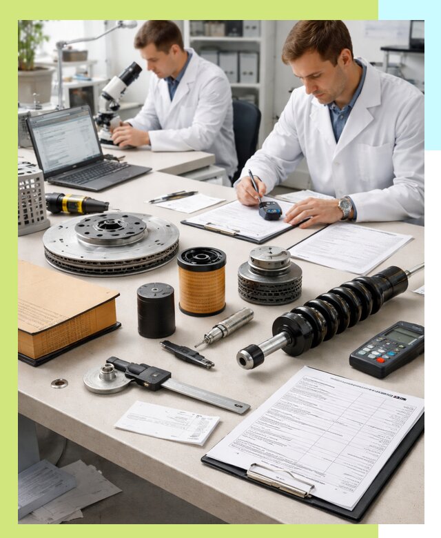 Сертификация автозапчастей и комплектующих в Новошахтинске по ГОСТ