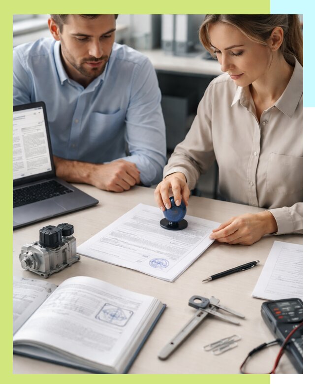 Выдача паспорта изделия и техническая экспертиза продукции в Новошахтинске