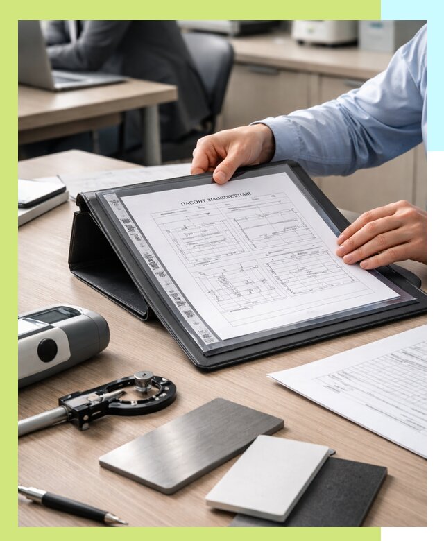 Оформление паспорта материала для продукции в Новошахтинске