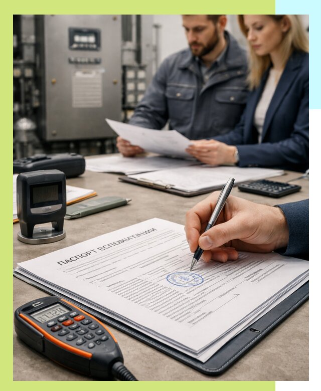 Оформление паспорта эксплуатации оборудования в Новошахтинске