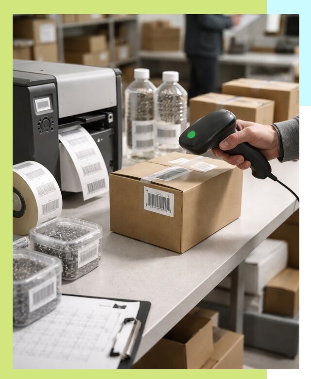 Штрихкодирование продукции и маркировка для продажи в Новошахтинске