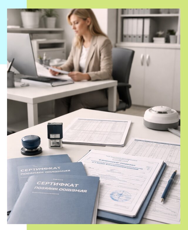 Сертификаты пожарной безопасности в Новошахтинске от 15624 р. | Алешин-Нвш