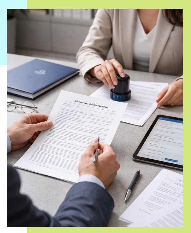 Декларация ГОСТ Р в Новошахтинске от 8854 р оформить в Алешин-Нвш