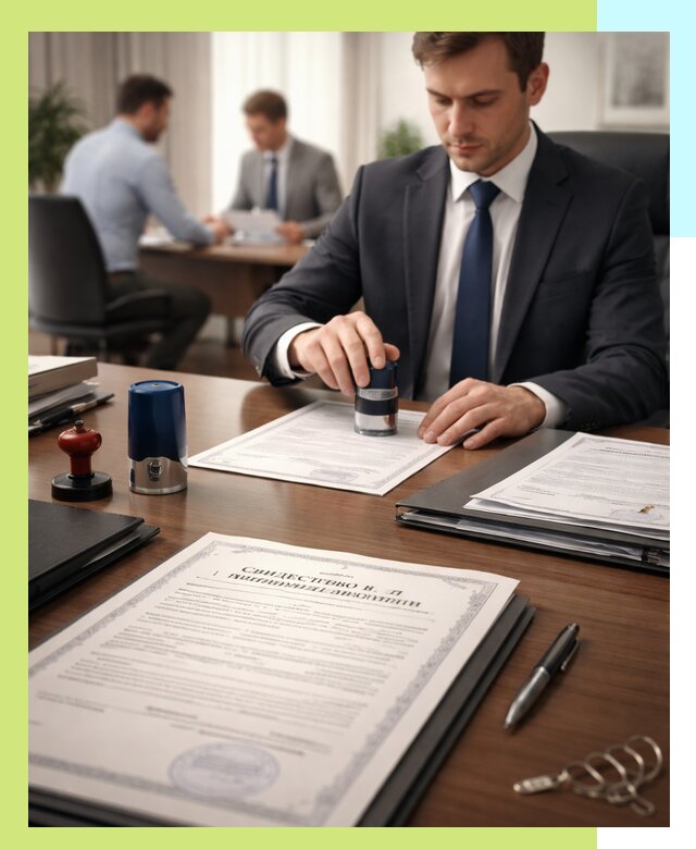 Оформление свидетельства о государственной регистрации в Новошахтинске