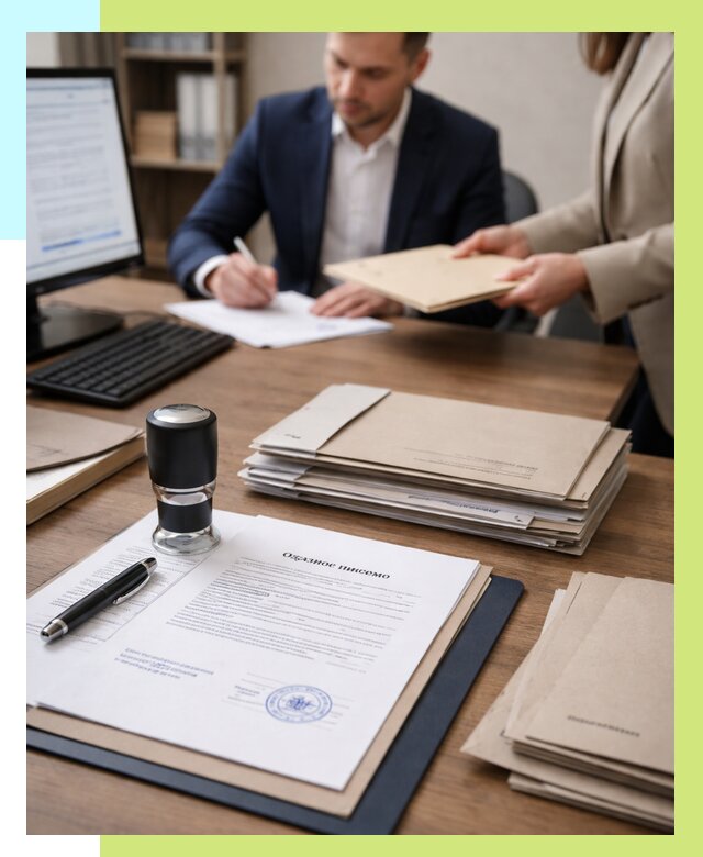 Отказное письмо для таможни в Новошахтинске от 3125 р, Алешин-Нвш