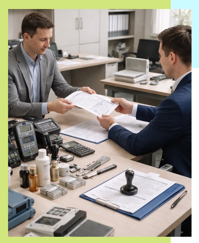 Оформление и получение заключения РЧЦ для оборудования в Новошахтинске