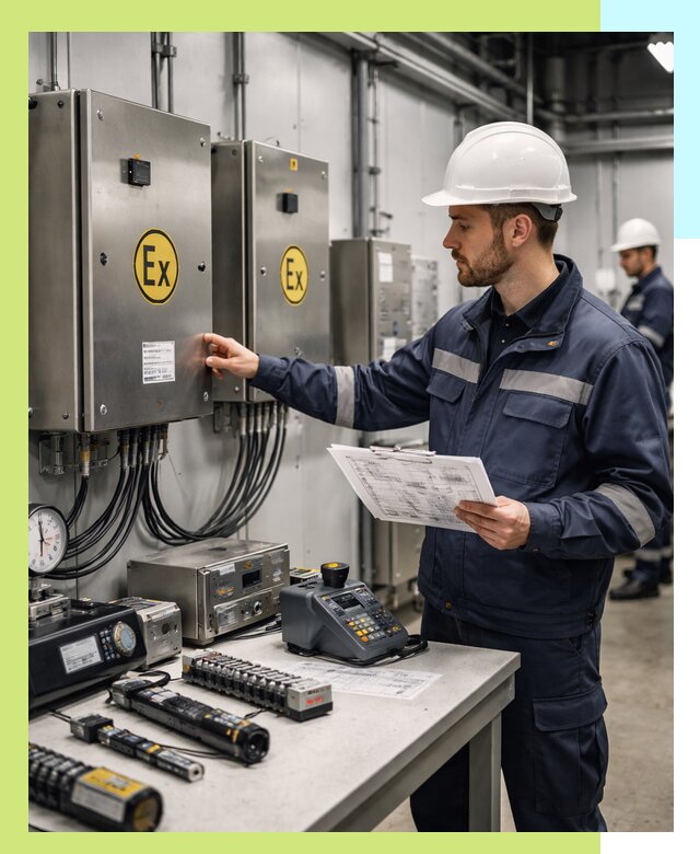 Сертификат взрывозащиты промышленного оборудования в Новошахтинске