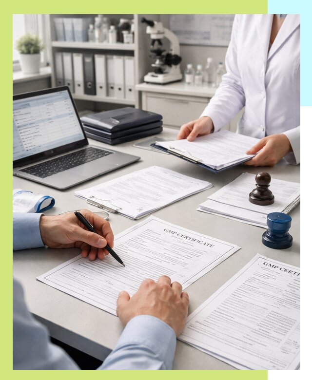 Оформление сертификата GMP в Новошахтинске для фармпроизводства