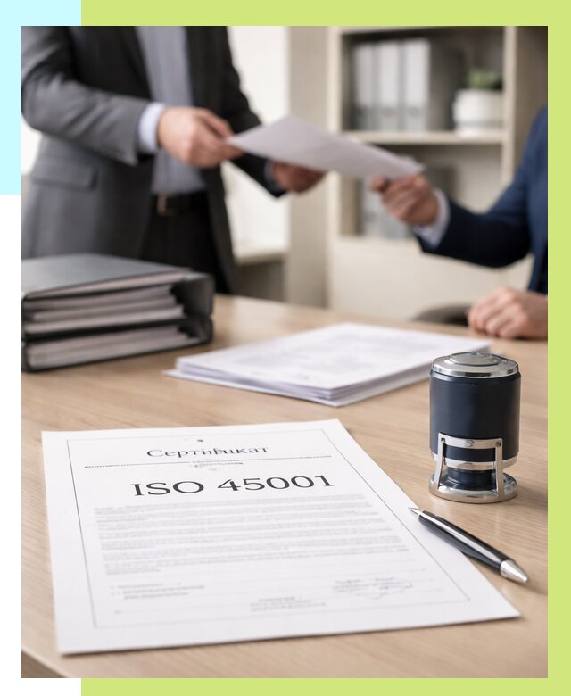 Сертификат ISO 45001 в Новошахтинске под ключ от 46872 р. | Алешин-Нвш