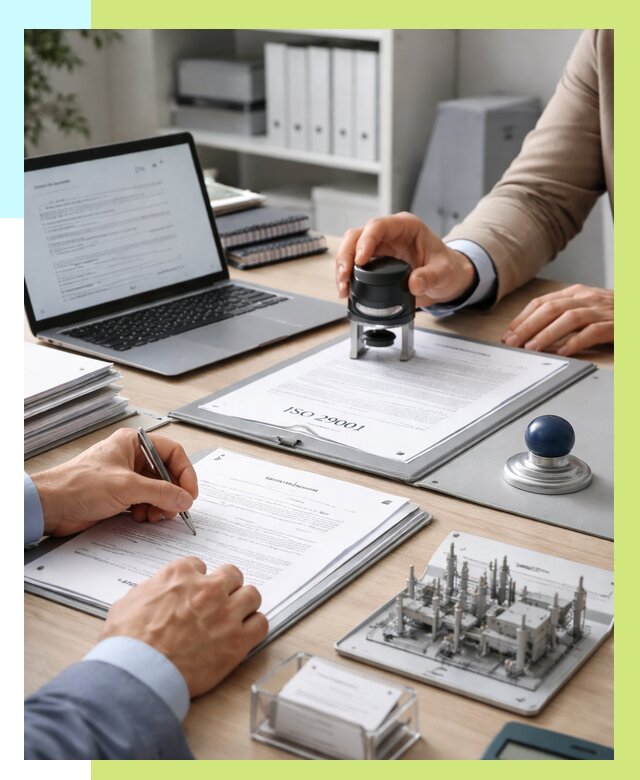 Сертификат ISO 29001 в Новошахтинске под ключ от 78120 р. | Алешин-Нвш