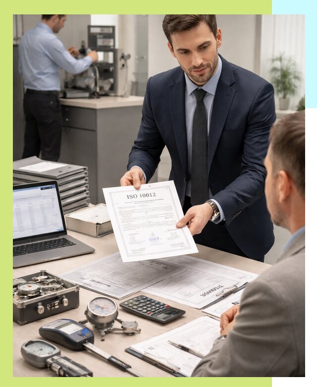 Выдача сертификата ISO 10012 по требованиям метрологии в Новошахтинске