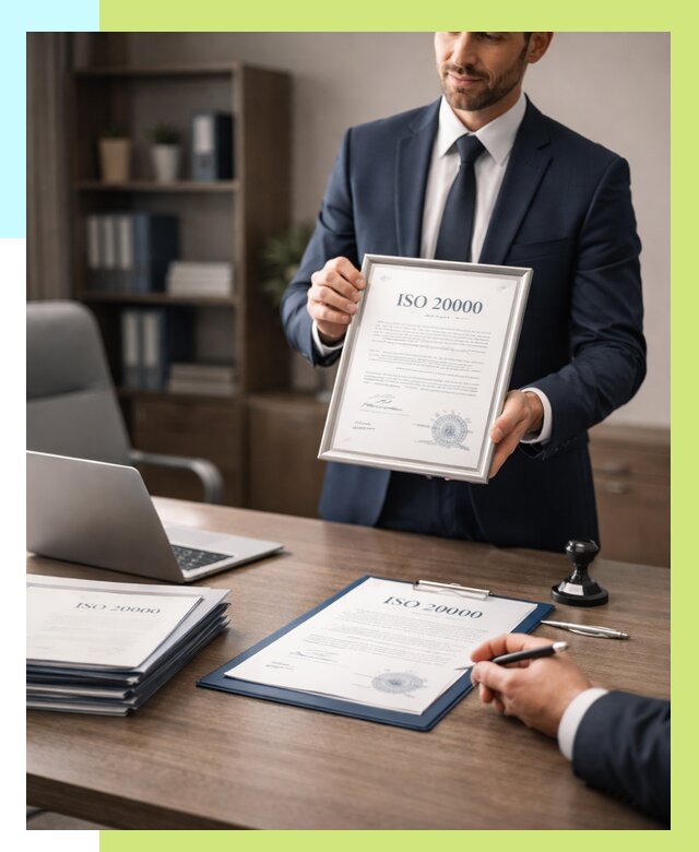 Сертификат ISO 20000 в Новошахтинске под ключ от 124992 р., Алешин-Нвш