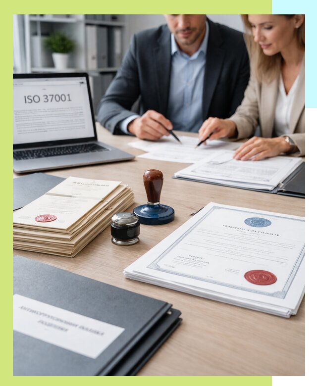 Получение сертификата ISO 37001 по системе борьбы с коррупцией в Новошахтинске