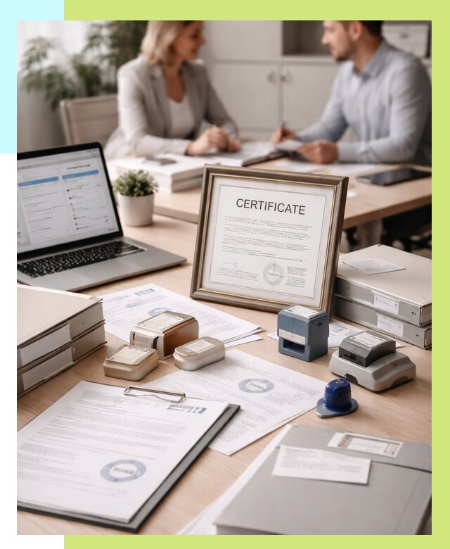 Сертификация компании в Новошахтинске от 46872 р. | Алешин-Нвш — заказ